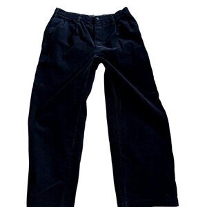Big Johns Universal Pants Women's  Black Corduroy Straight Leg 32 Waist Casual